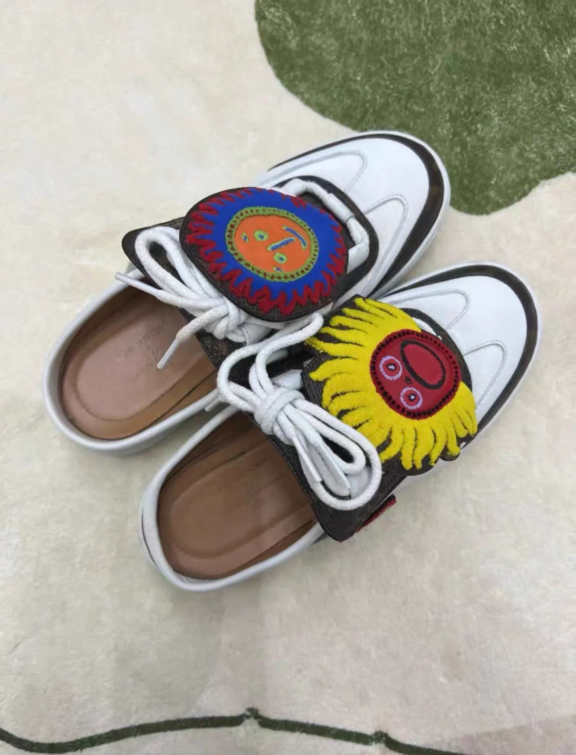 LV Louis Vuitton Yayoi Kusama mules size 36.5 - Image 4